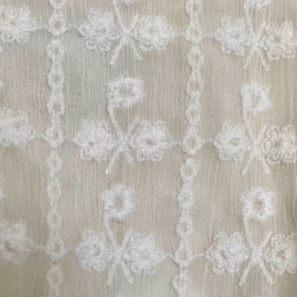 JOA Eyelet Ruffle Top Size S - Picture 2 of 5